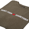Image de T-shirt pour jeunes Hunt Fish Manitoba 